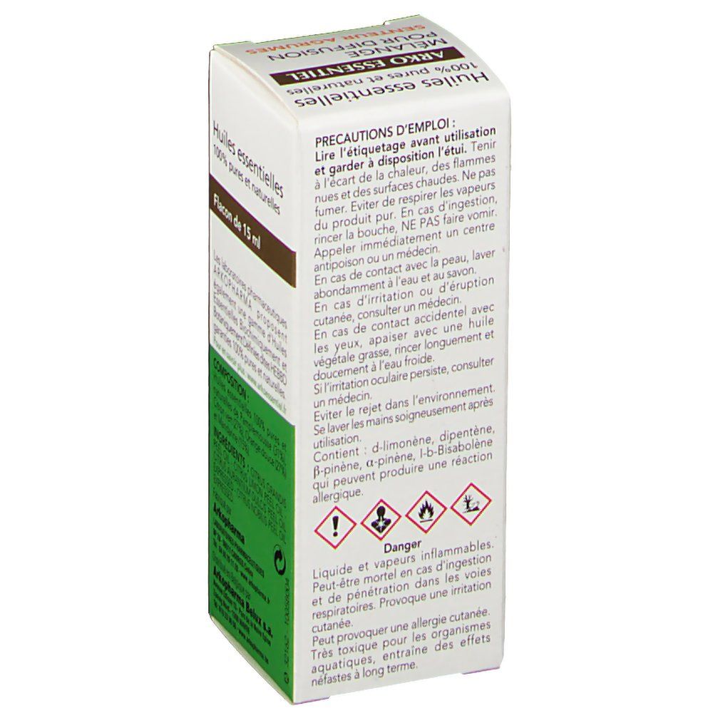 Arko Essentiel Diffusionsmischung Senteur Agrumes