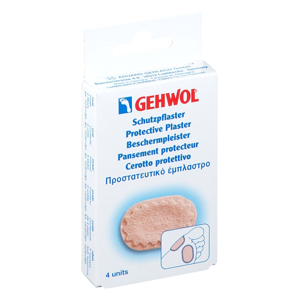 GEHWOL® Schutzpflaster oval