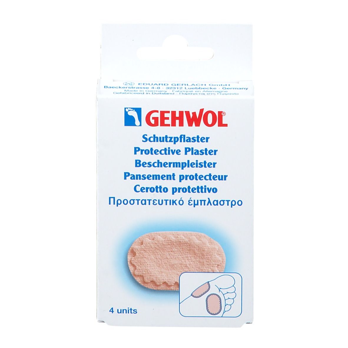 GEHWOL® Schutzpflaster oval