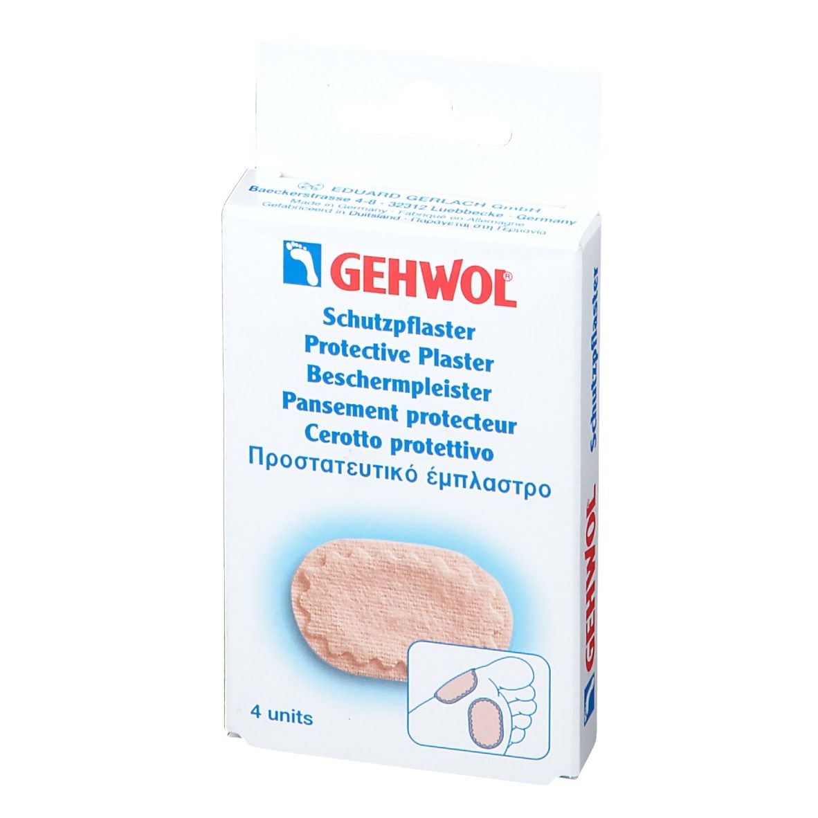 GEHWOL® Schutzpflaster oval