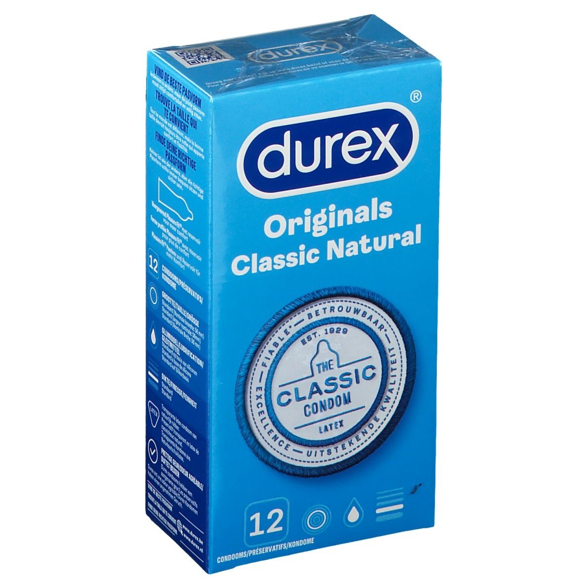 durex® Classic Natural Kondome