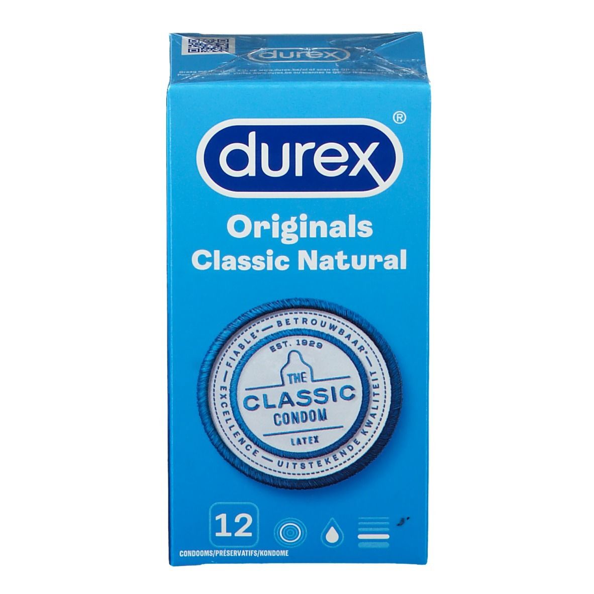 durex® Classic Natural Kondome
