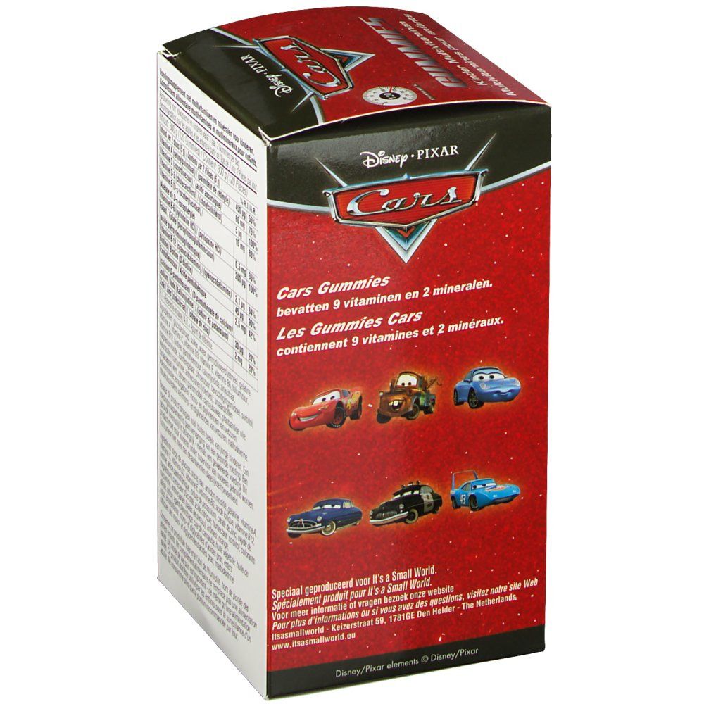 Disney Multivitamines Enfant Cars 120 chewing-gums