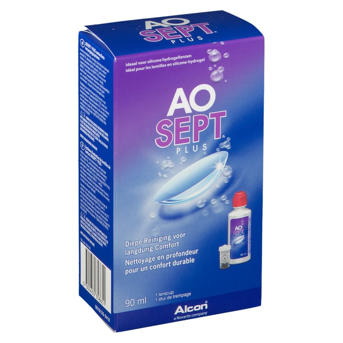 AOSEPT® PLUS Système d'entretien des lentilles de contact