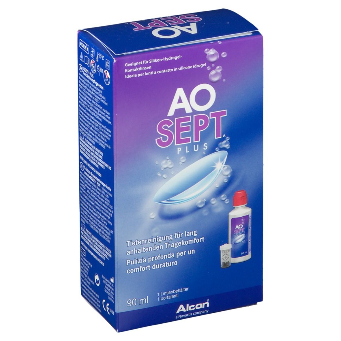 AOSEPT® PLUS Système d'entretien des lentilles de contact