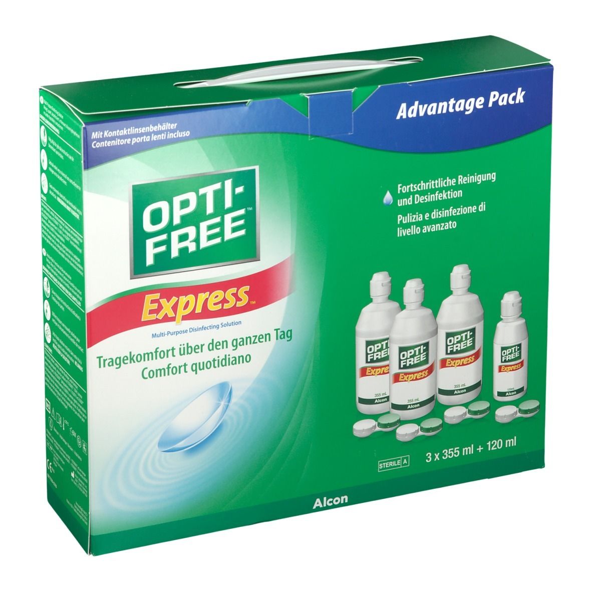 OPTI-FREE™ Express™ Kontaktlinsenlösung