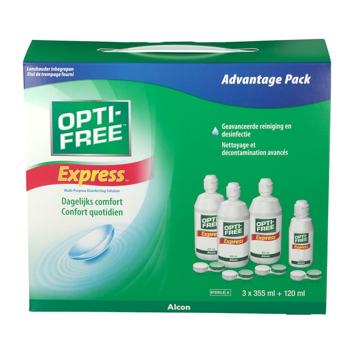 OPTI-FREE™ Express™ Kontaktlinsenlösung