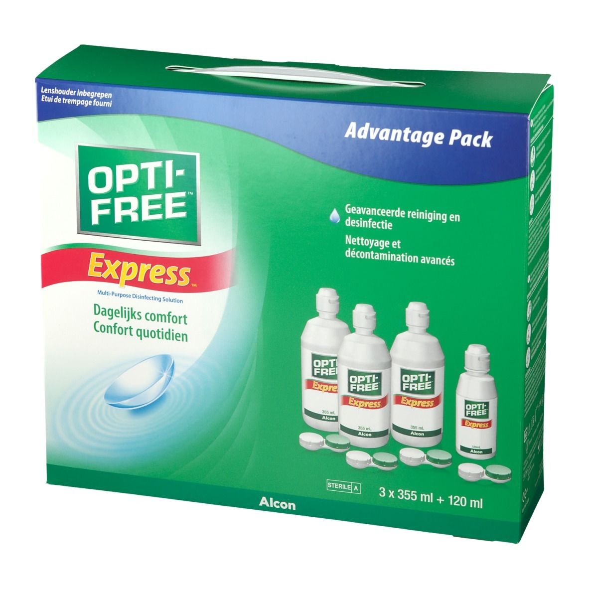 OPTI-FREE™ Express™ Kontaktlinsenlösung