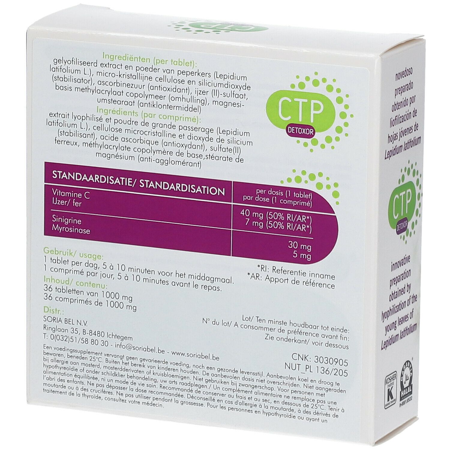 SoriaNatural® CTP Detoxor