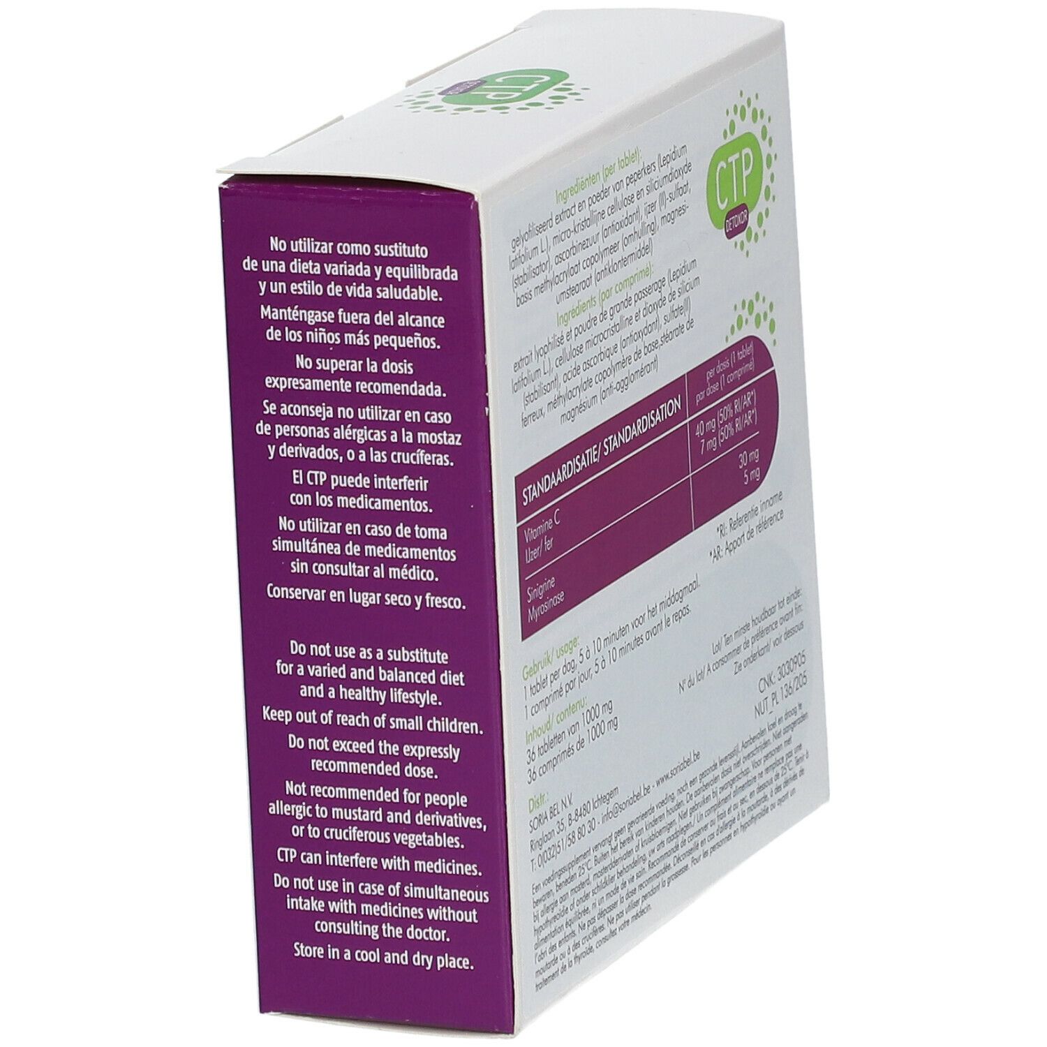 SoriaNatural® CTP Detoxor