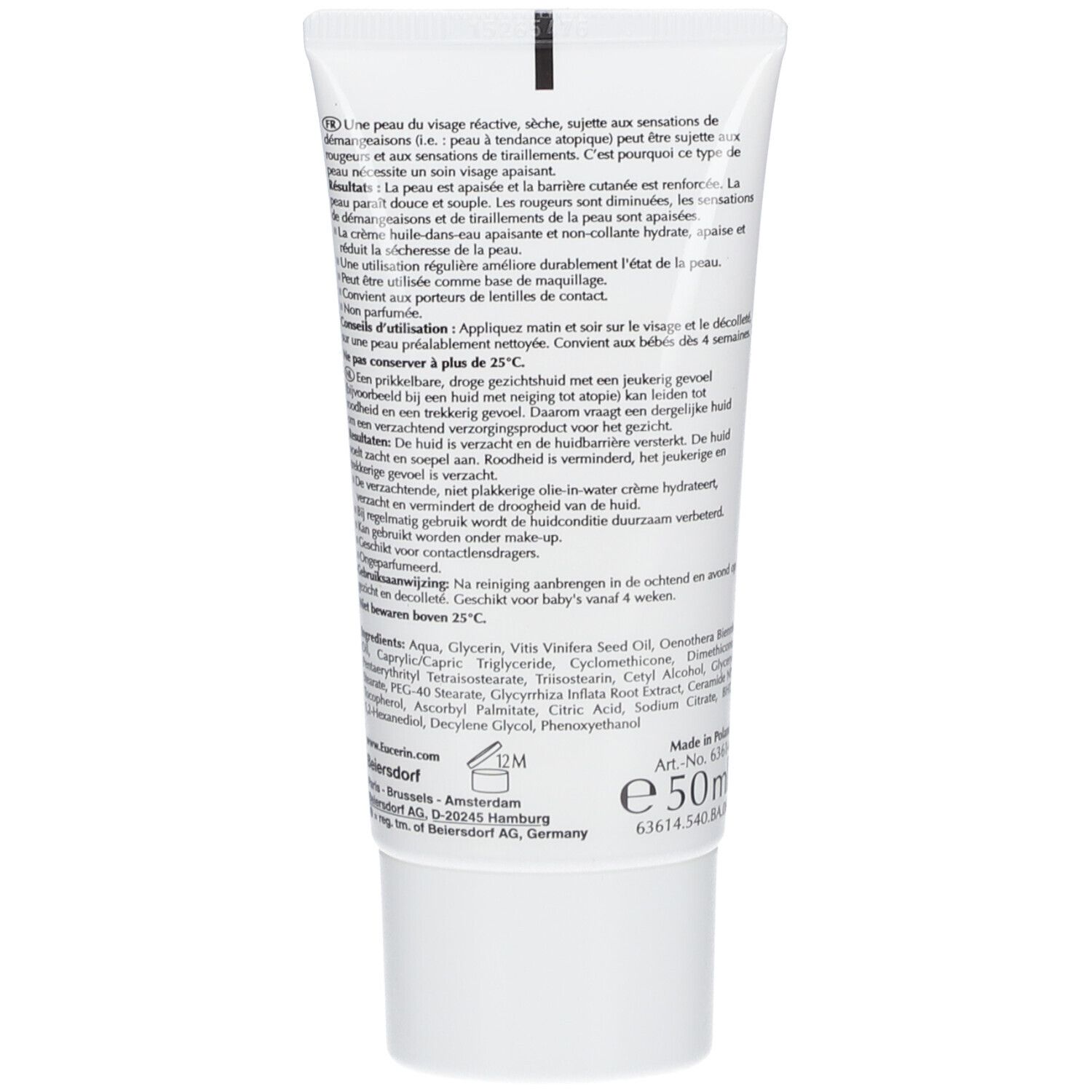 Eucerin® AtopiControl Gesichtscreme für Neurodermitis