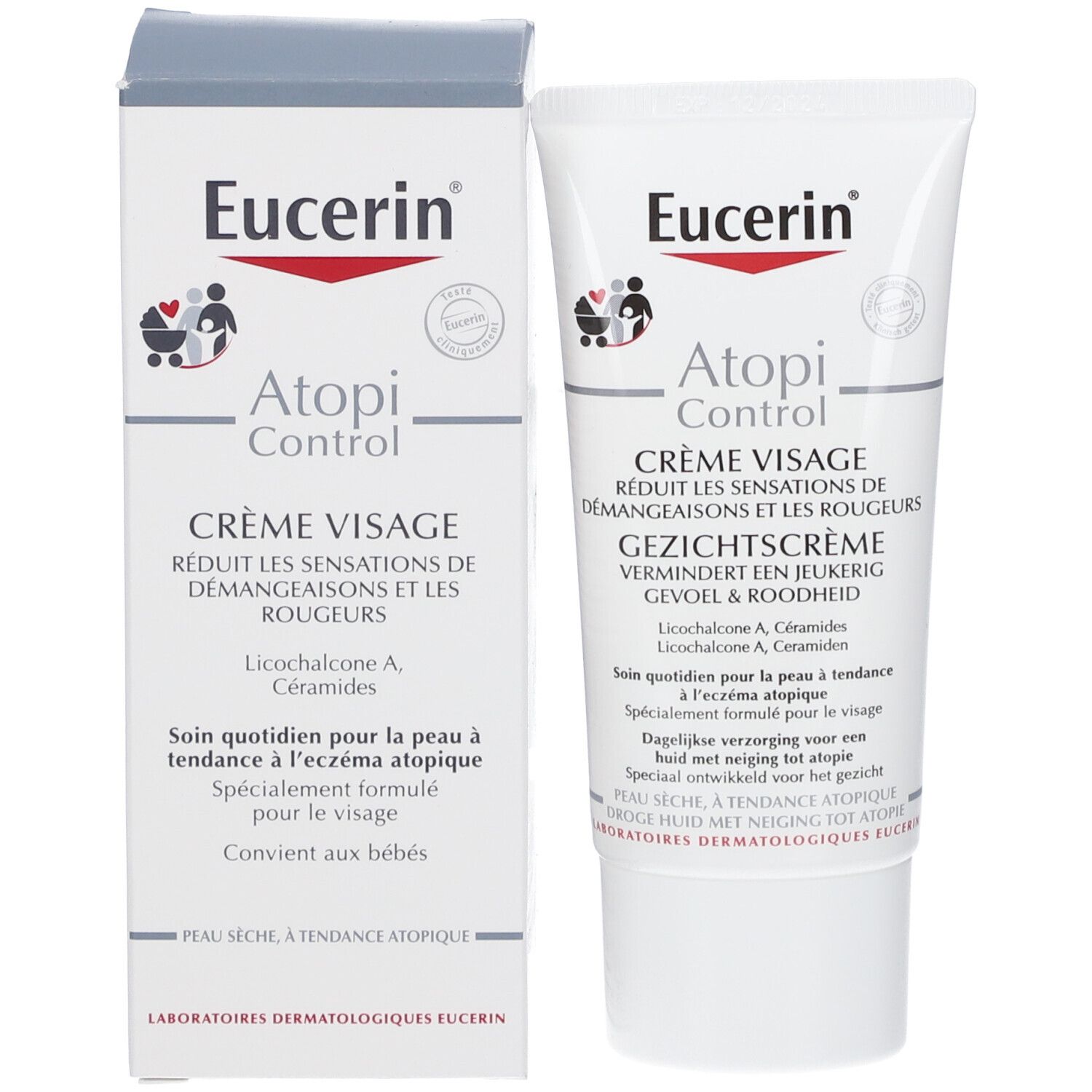 Eucerin® AtopiControl Gesichtscreme für Neurodermitis