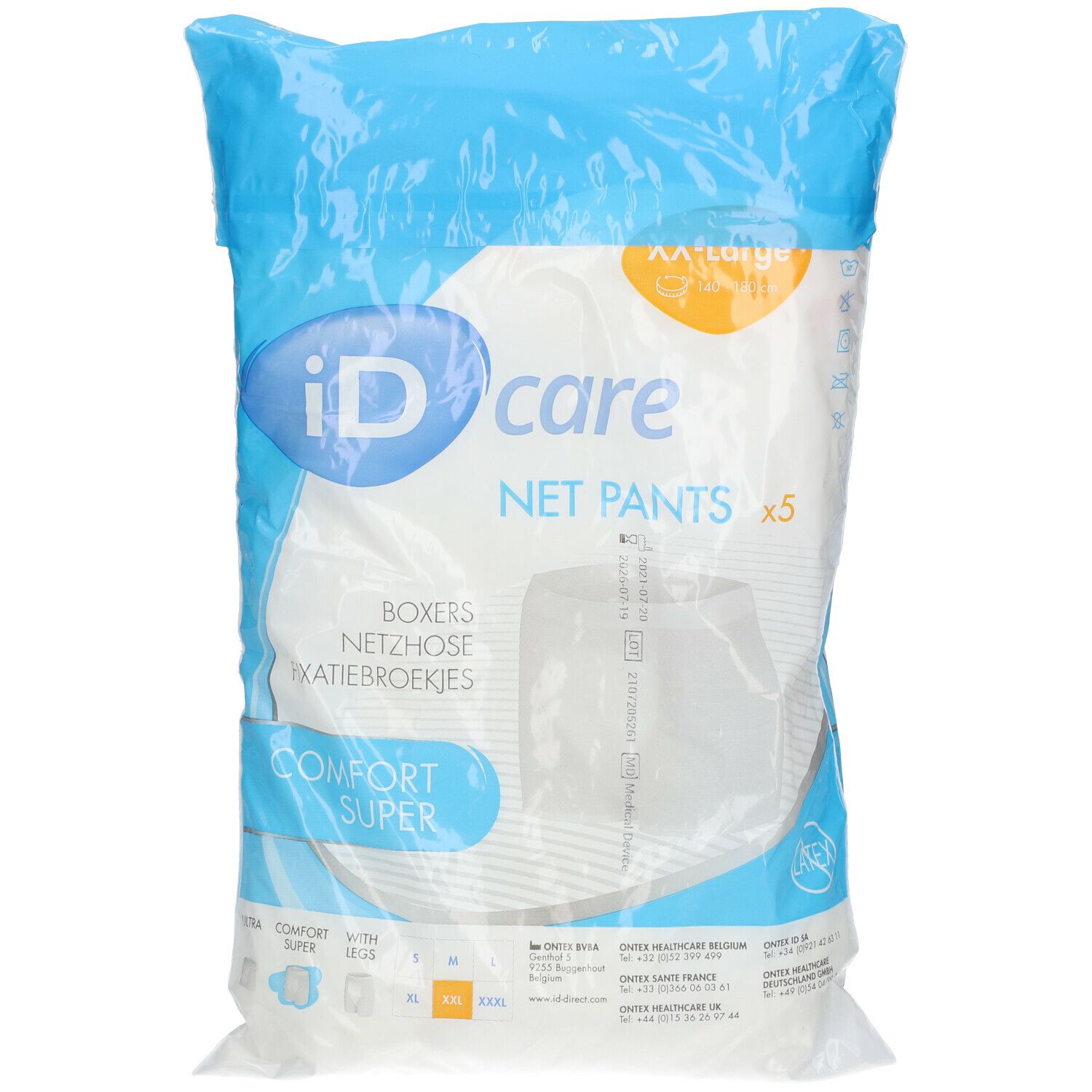 iD Care Net pants XXL Comfort Super