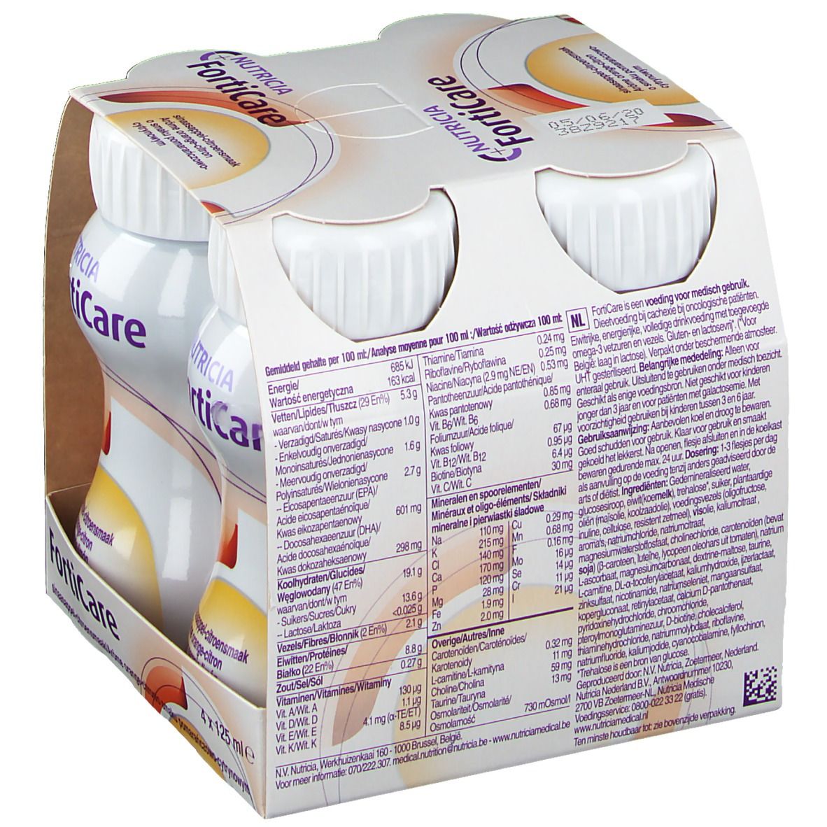 Nutricia Forticare Citron-Orange