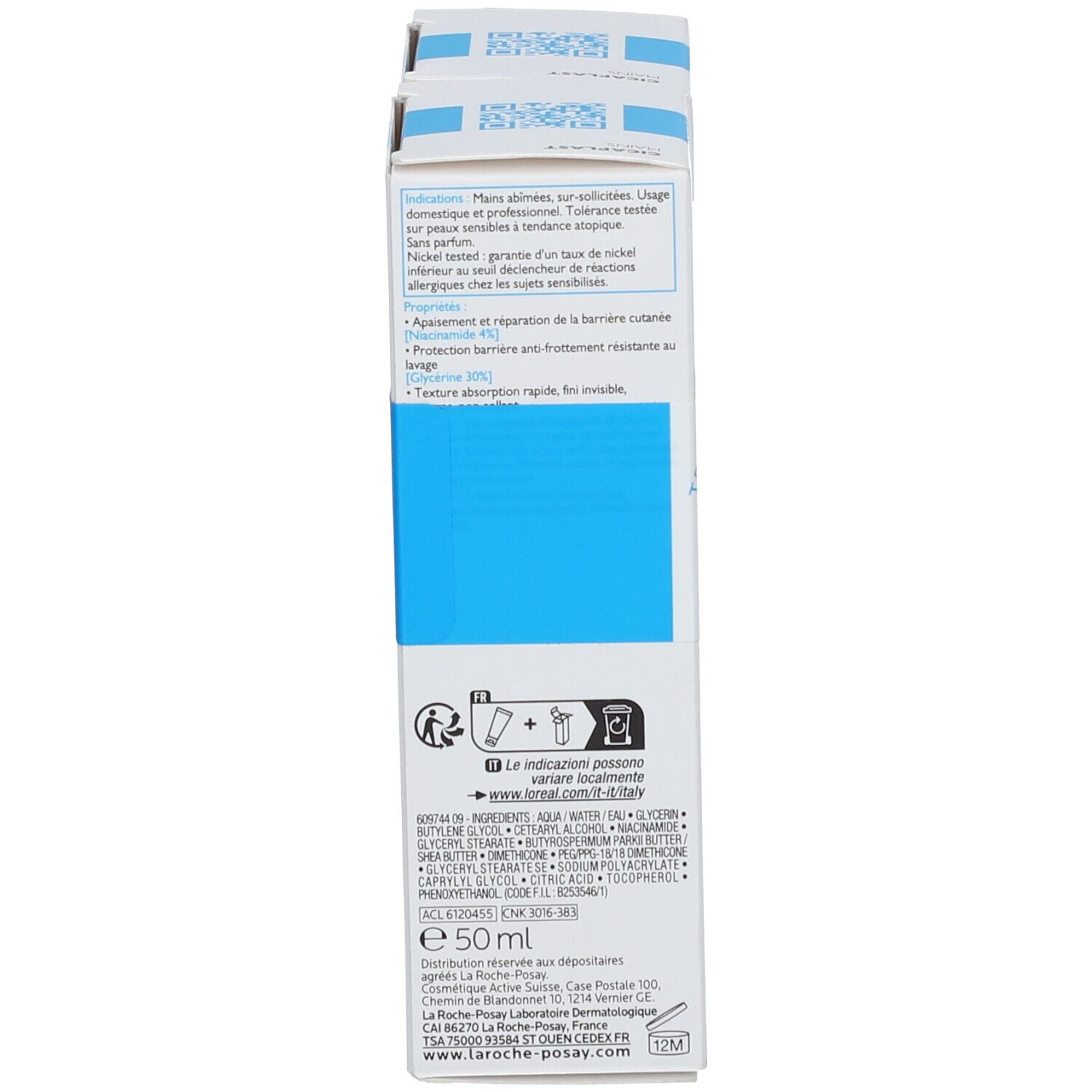 La Roche Posay Cicaplast Handcreme trockene und raue Hände