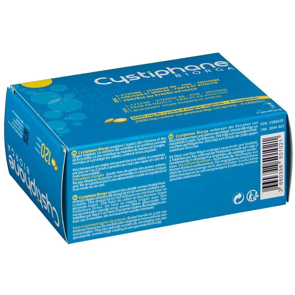 Cystiphane Biorga Cheveux & Ongles