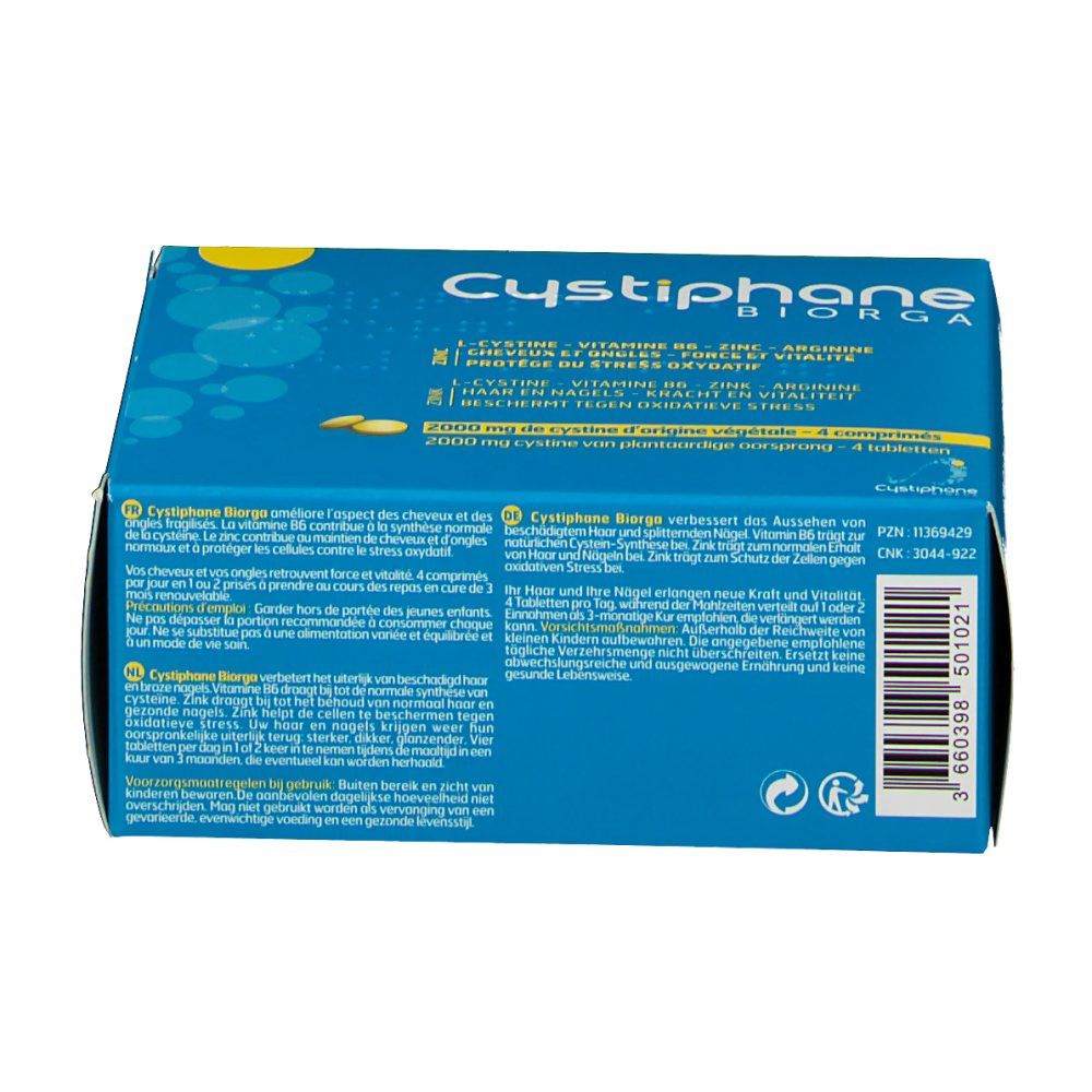 Cystiphane Biorga Cheveux & Ongles