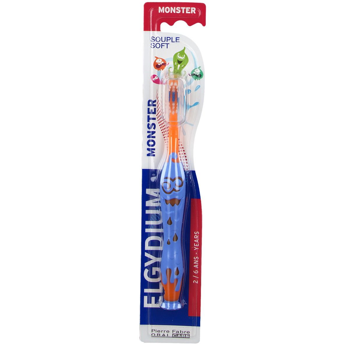 Elgydium Kids brosse à dents monster 2-6 ans