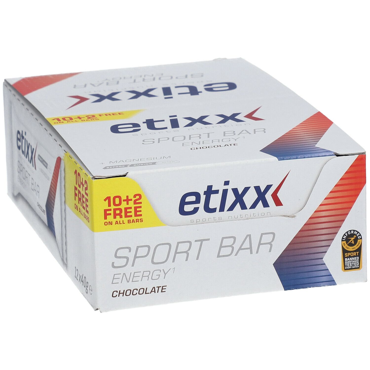 etixx Sport Bar Schokoladen Geschmack + Magnesium