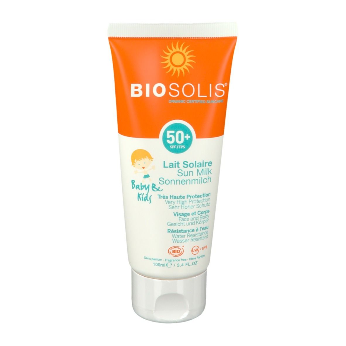 Biosolis® Lait solaire Kids SPF50+