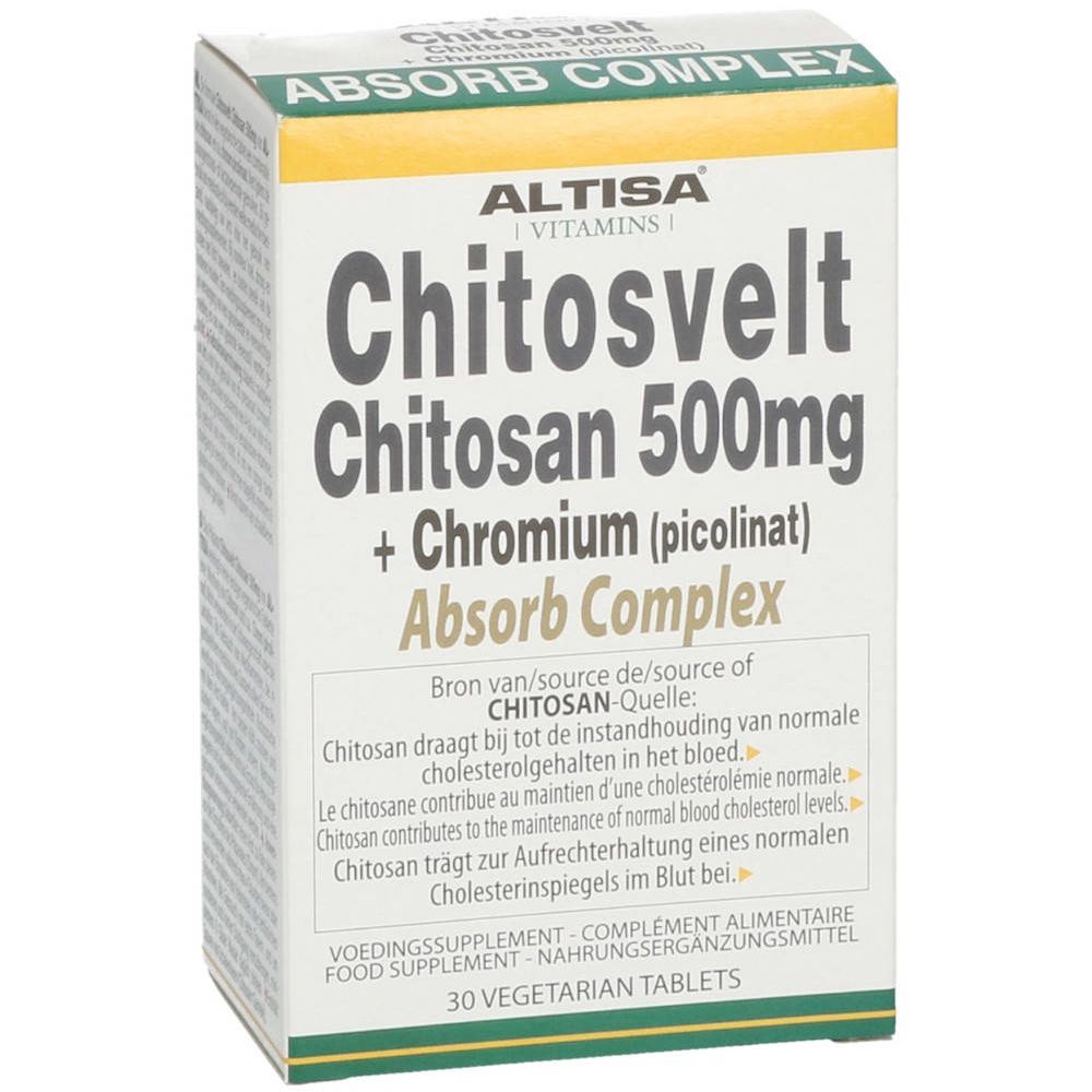 Altisa® Chitosam 500 mg + Chromium Absorb Complex