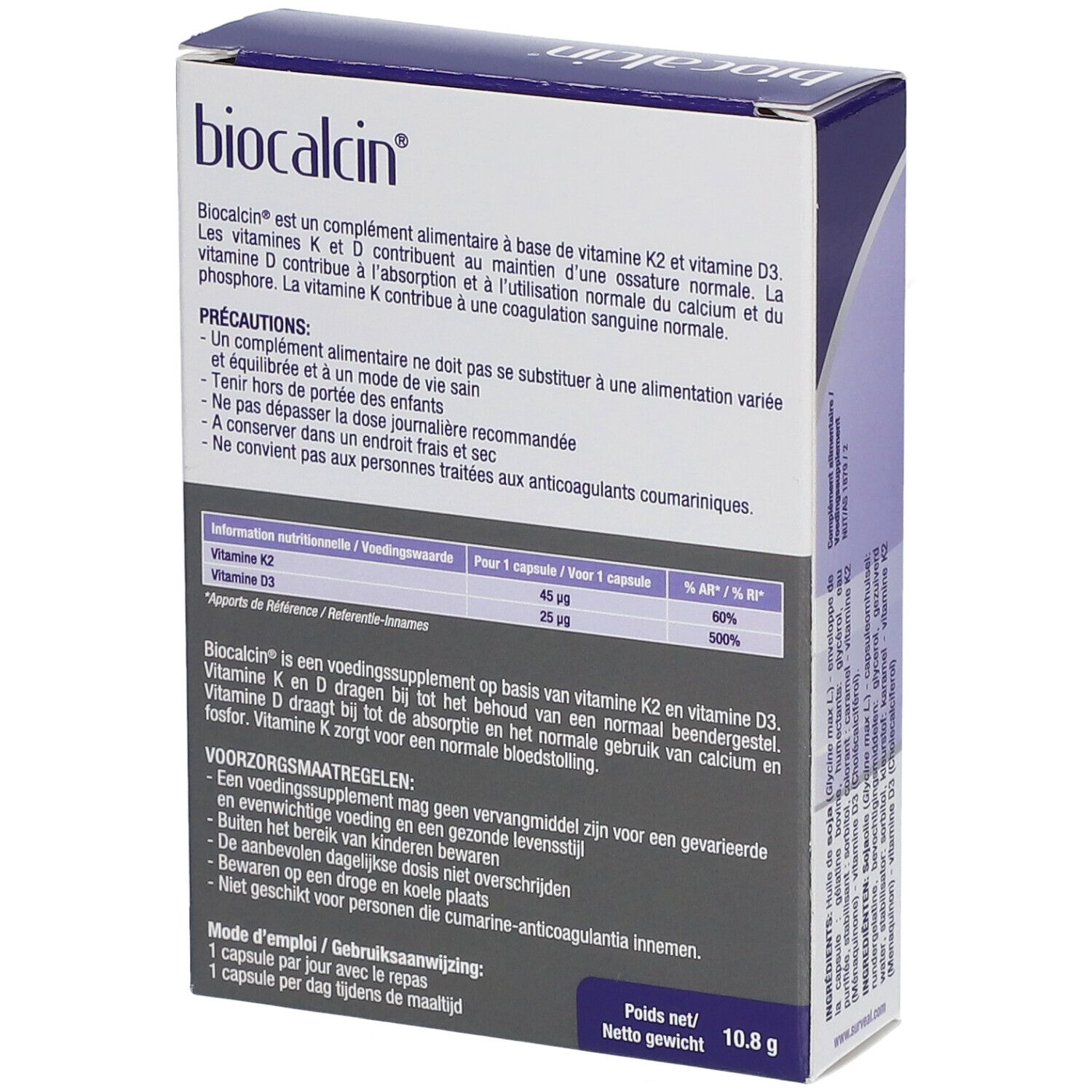  Surveal Laboratoires biocalcin®