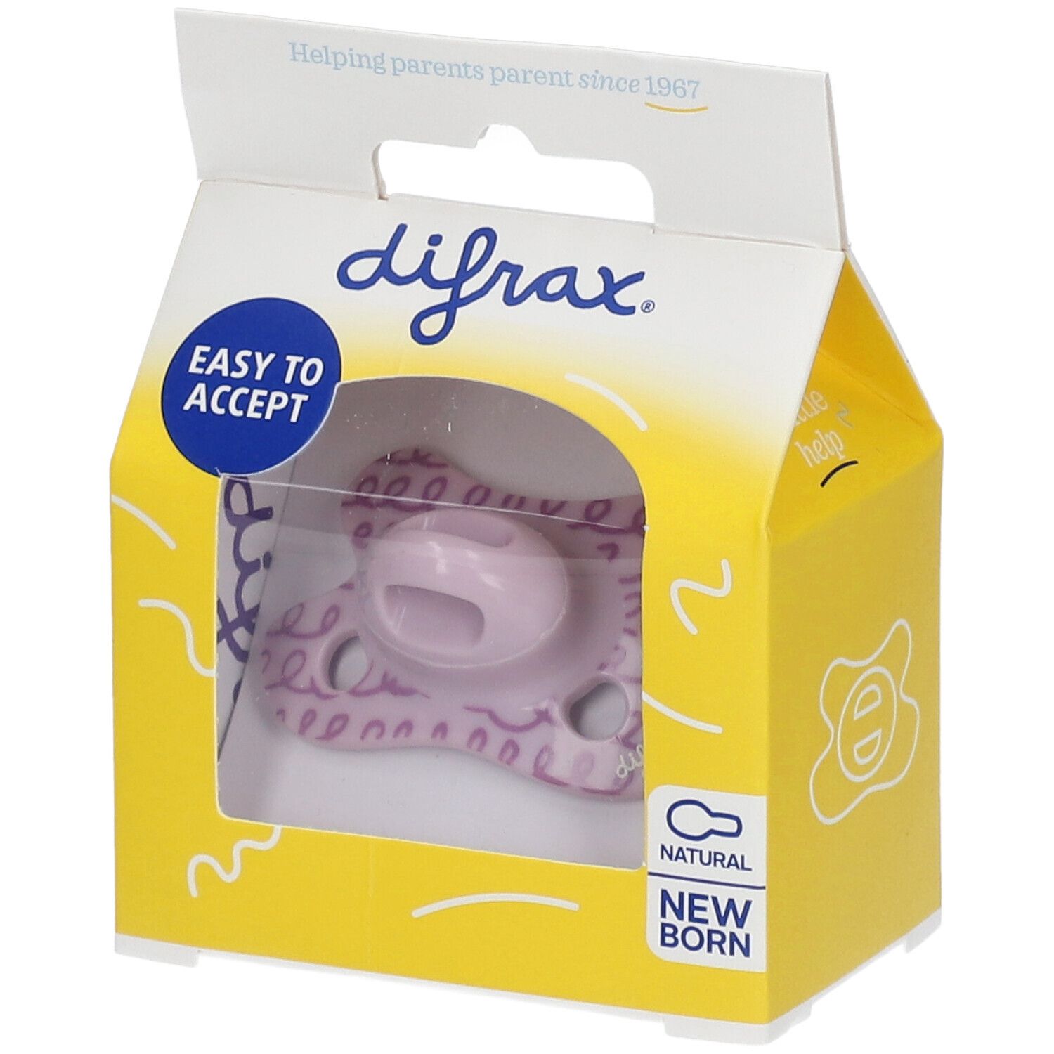 Difrax® Sucette Natural Assortiment Newborn -2/+2M