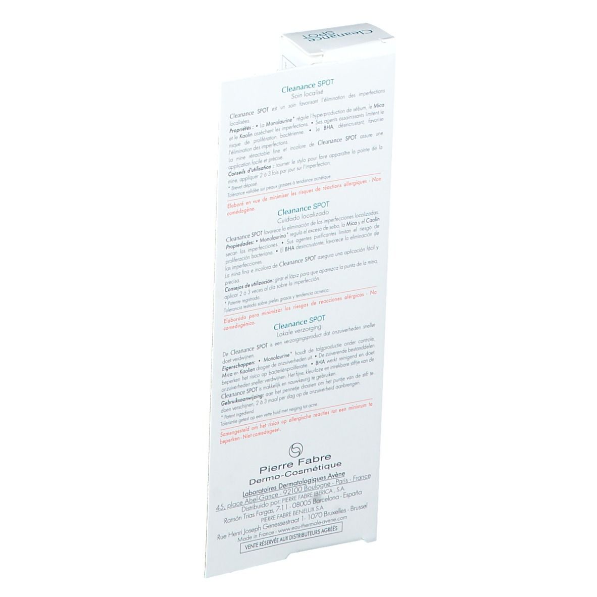 Avène Cleanance SPOT Anti-Pickelstift