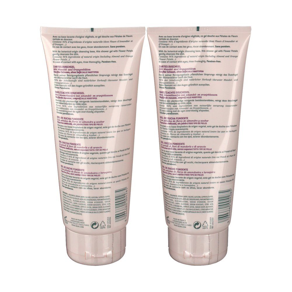 Nuxe Body Gel douche fondant