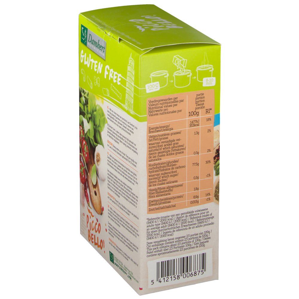 Damhert Gluten Free Macaroni