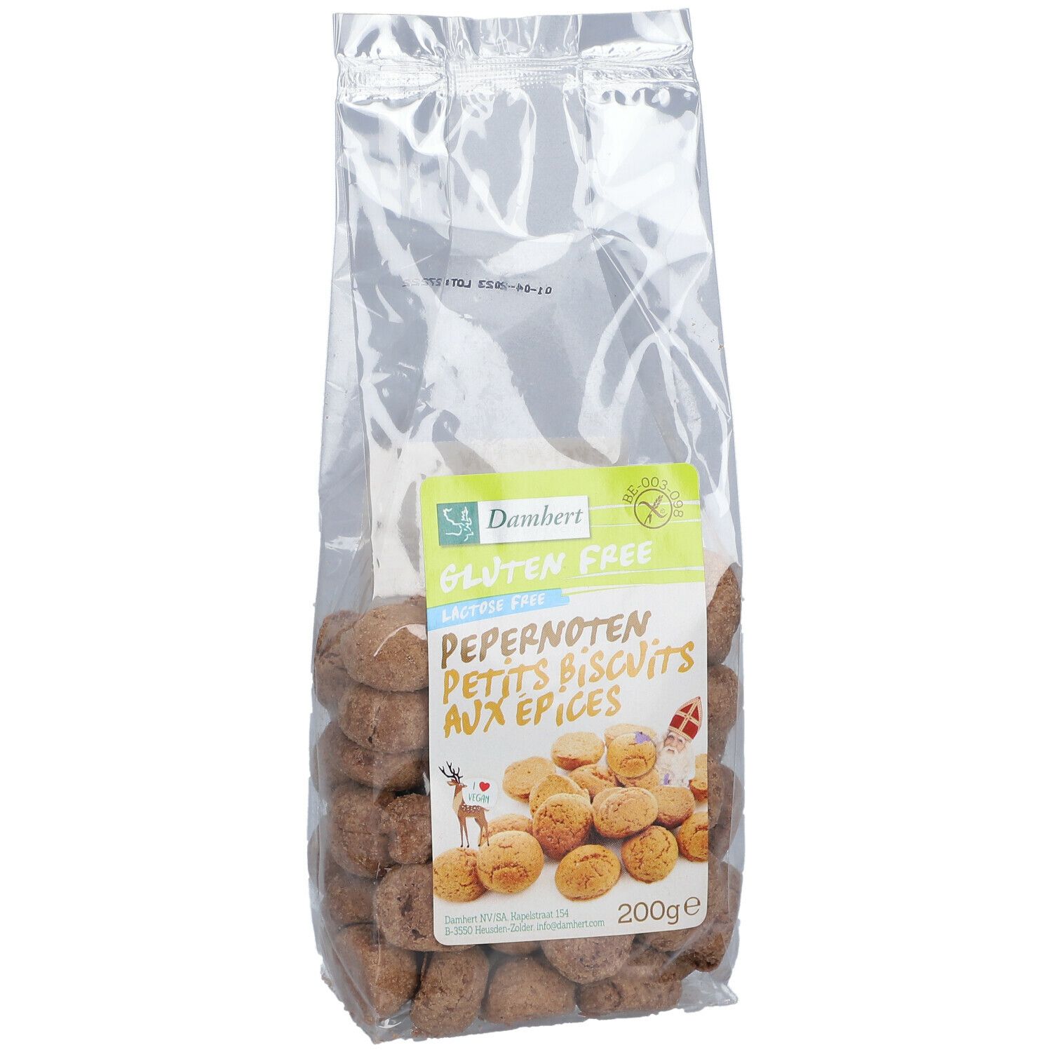 Damhert Glutenfreie Gewürzkekse