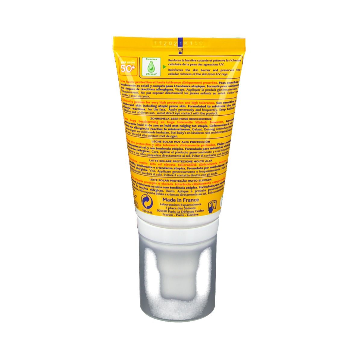 mustela® bébé Lait Solaire SPF50+ Visage