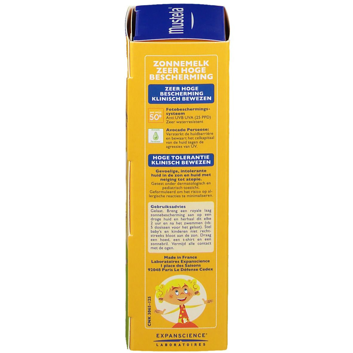 mustela® bébé Lait Solaire SPF50+ Visage