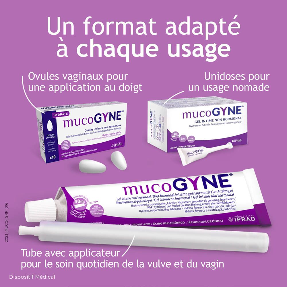 MucoGYNE® Gel intime non hormonal