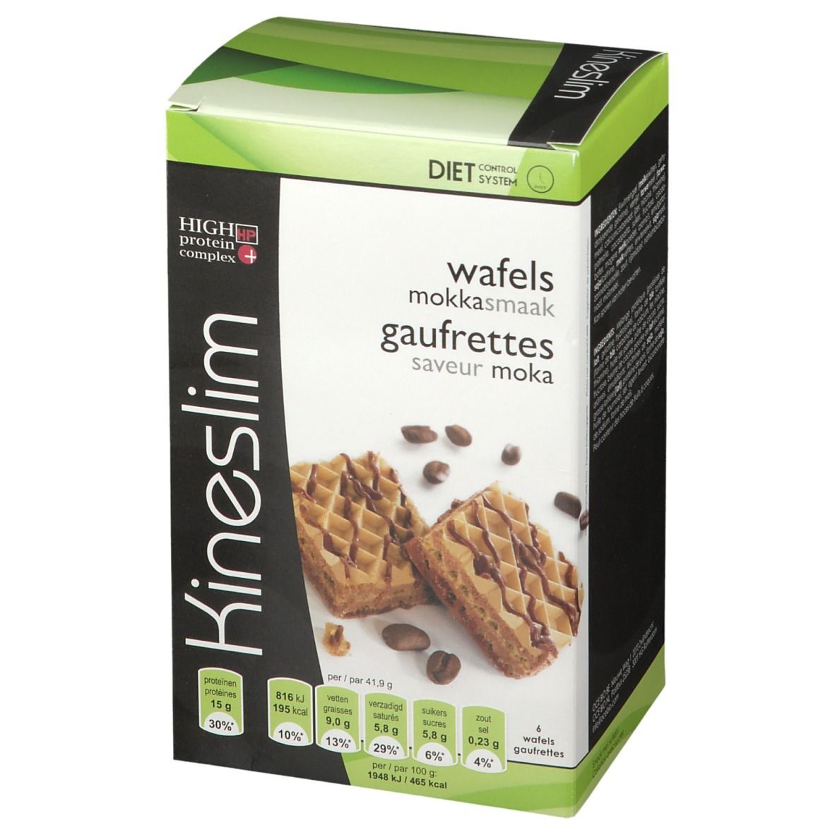 Kineslim Waffeln Mokka