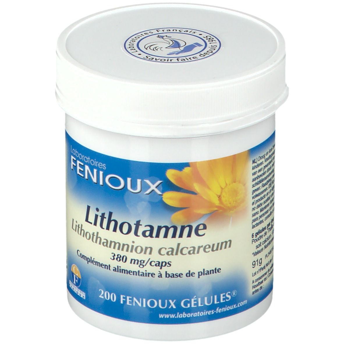 Laboratoires FENIOUX Lithotamne (Lithothamnium calcareum)