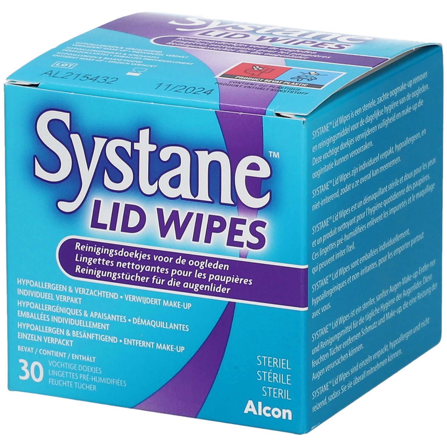 Systane® Lid Wipes Steril