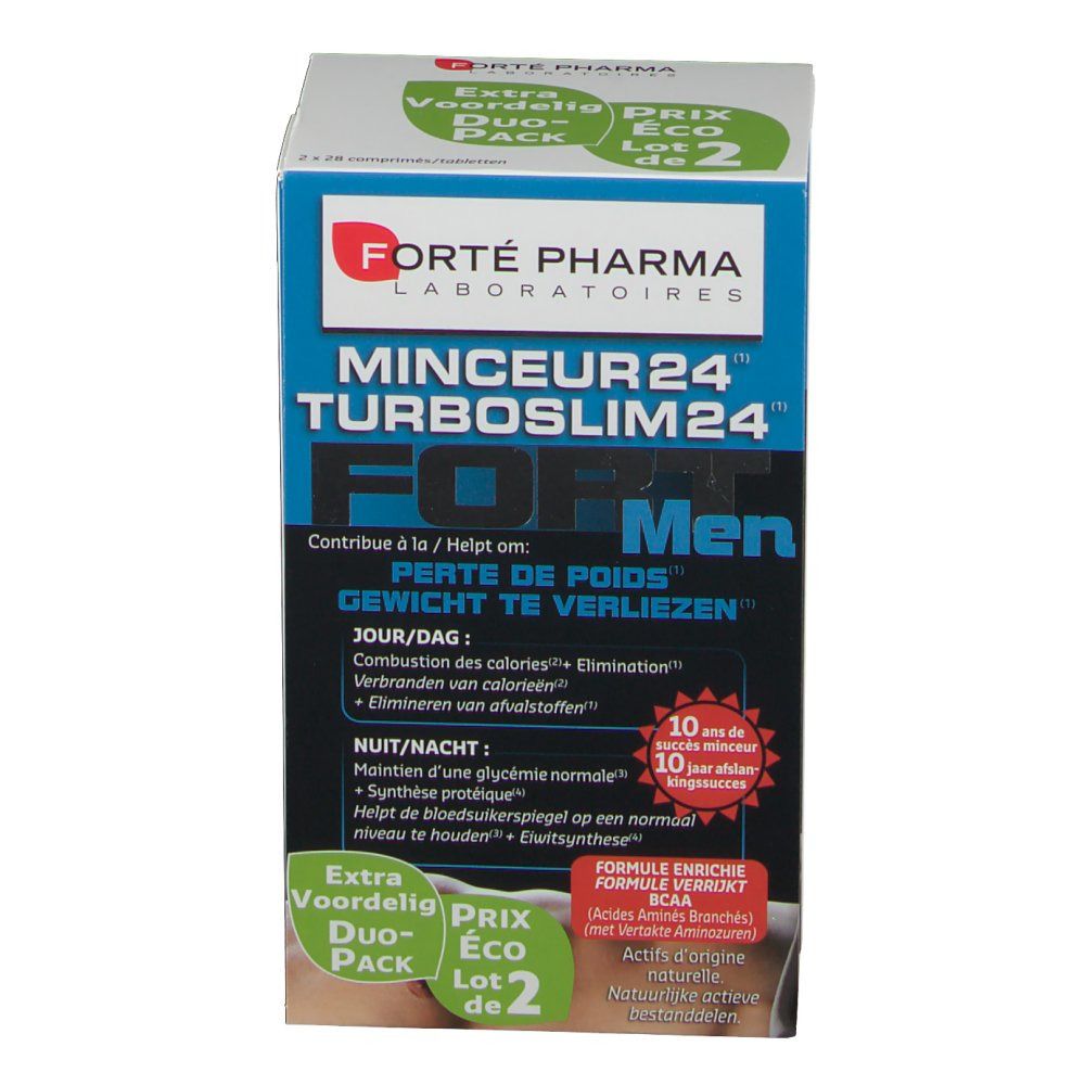Forté Pharma TurboSlim 24 Forte Men Doppelpack