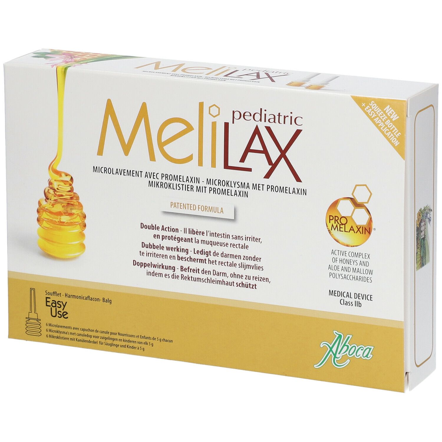 MeliLax - il libére l'intestin en protégeant la muqueuse rectale