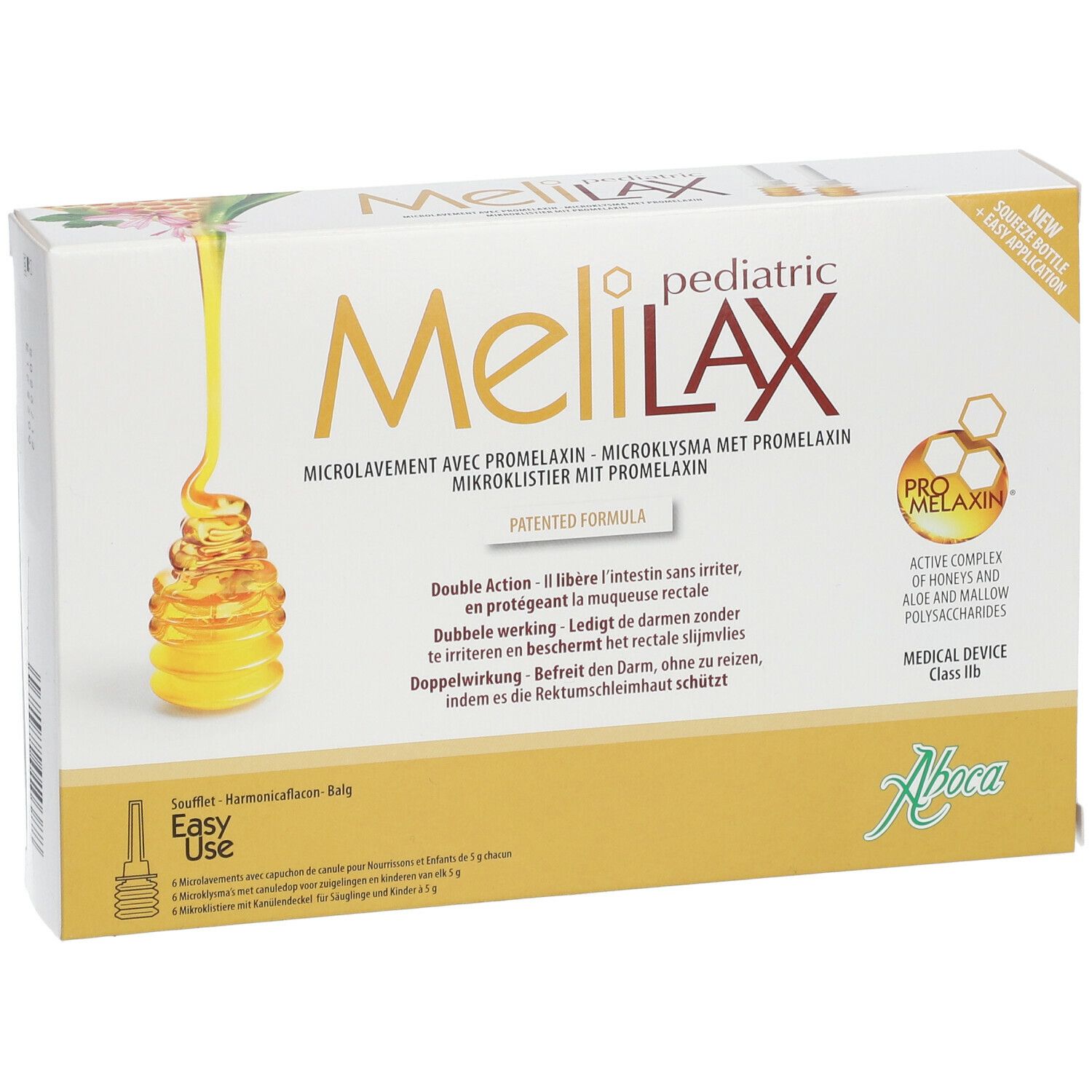 Aboca Melilax Pediatrique Lavement 6x5 g - Redcare Apotheke