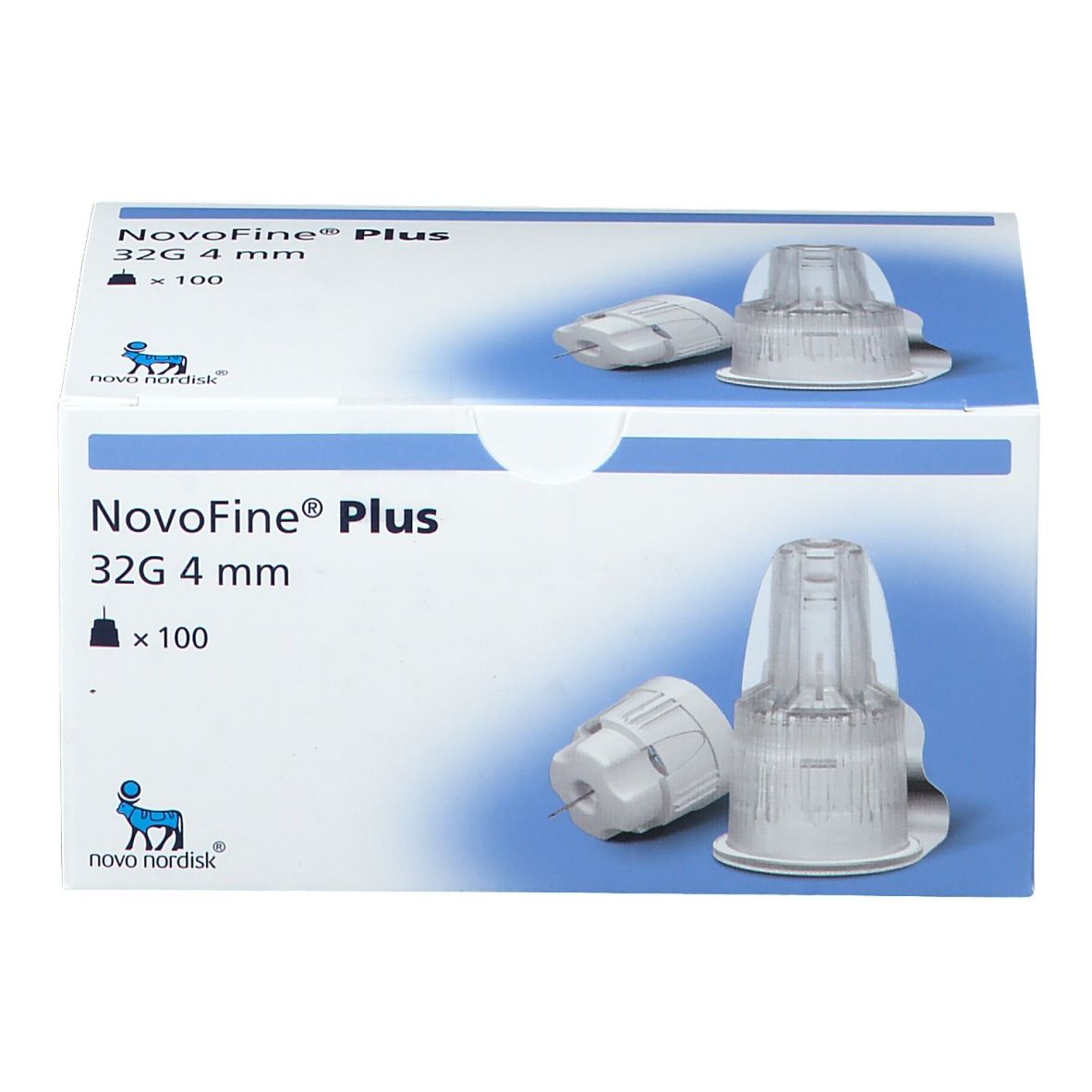 NOVOFINE PLUS AIGUILLE 32 G 4 MM (100) : Aiguilles