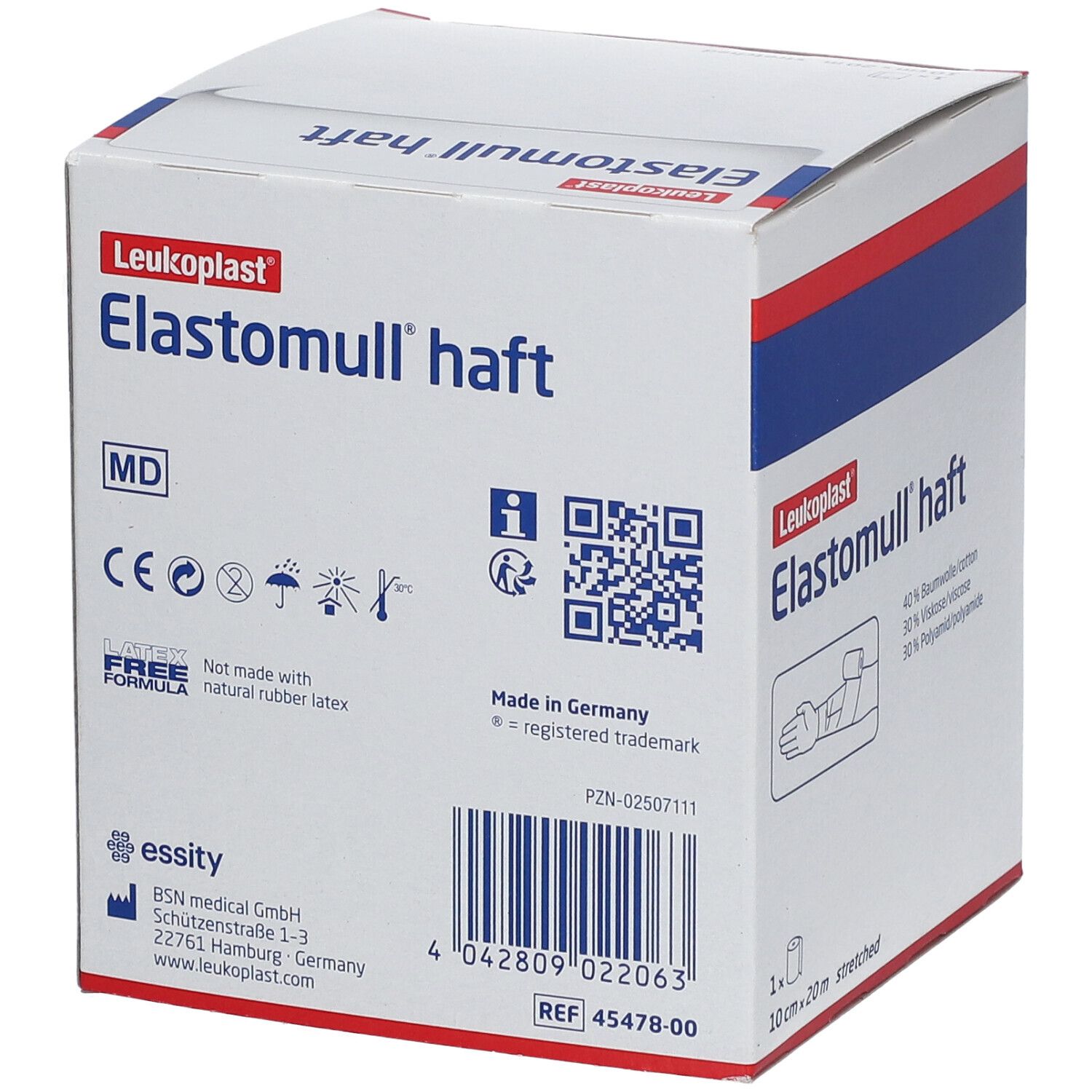 Elastomull® haft kohäsive elastische Fixierbinde 10 cm x 20 m