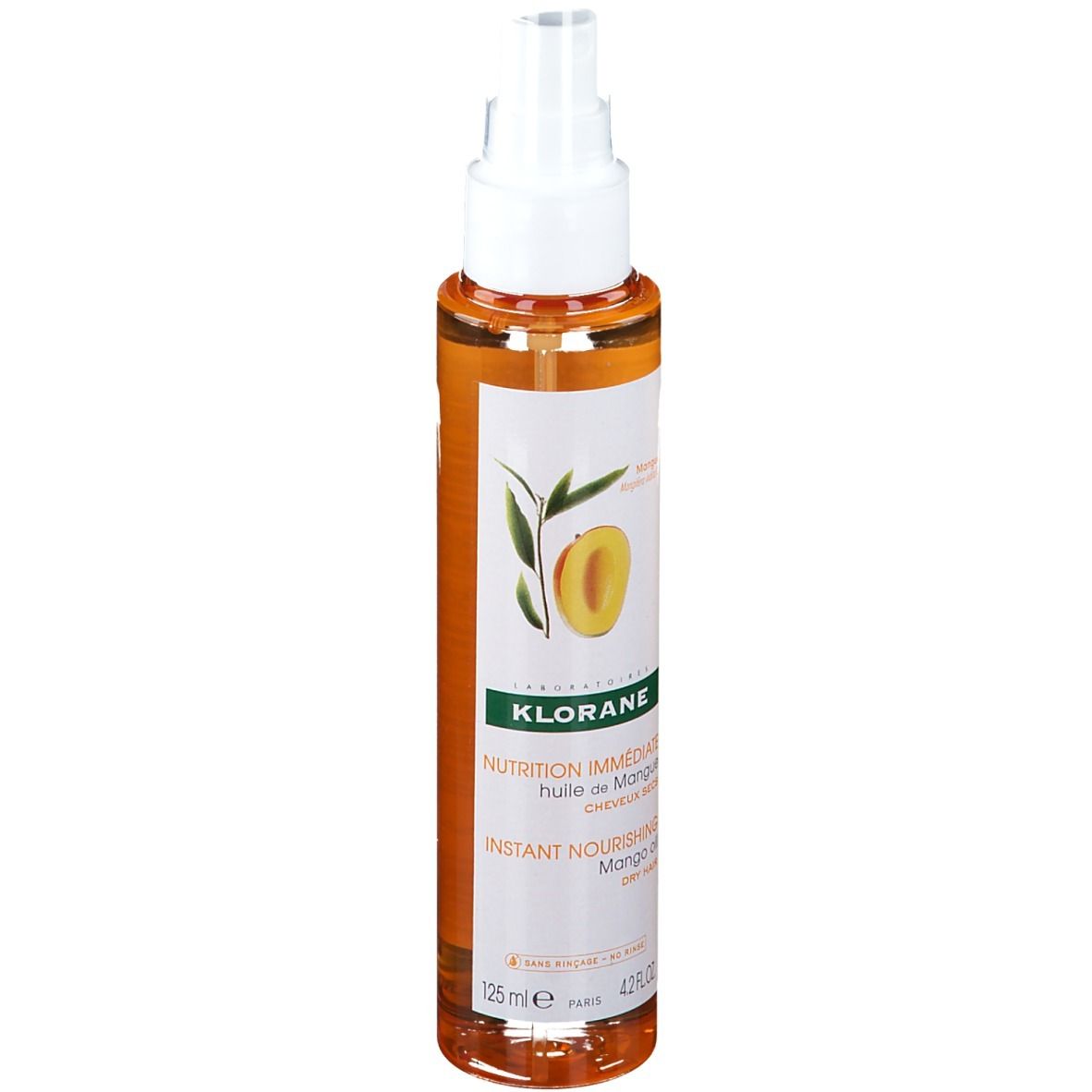 KLORANE nährendes Mango Öl mit UV Schutz