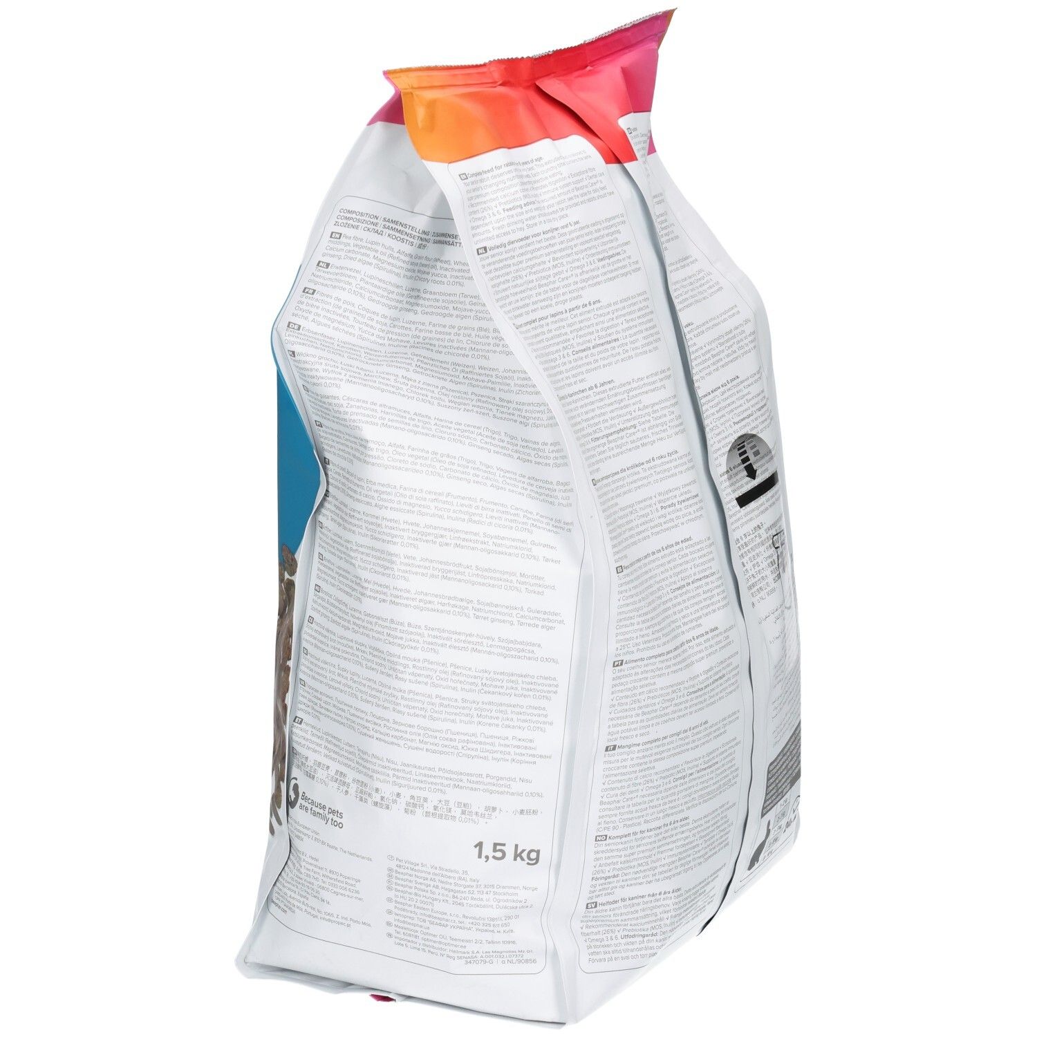 Beaphar Care+ Kaninchenfutter, 1,5kg.