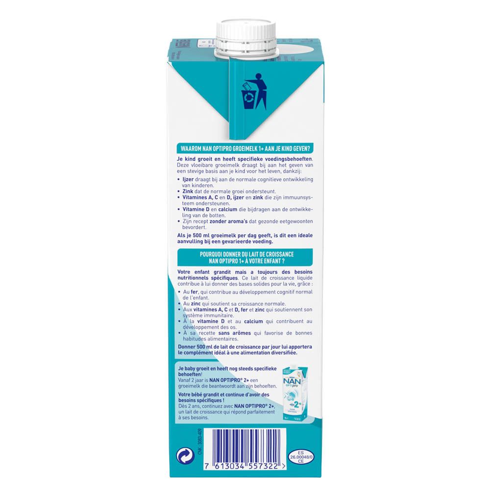 Nestlé® NAN® OPTIPRO® Lait de croissance 1+