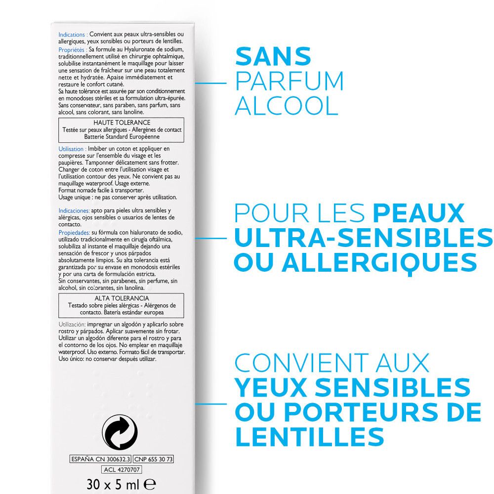 ​LA ROCHE POSAY TOLERIANE Ultra Démaquillant Visage & Yeux