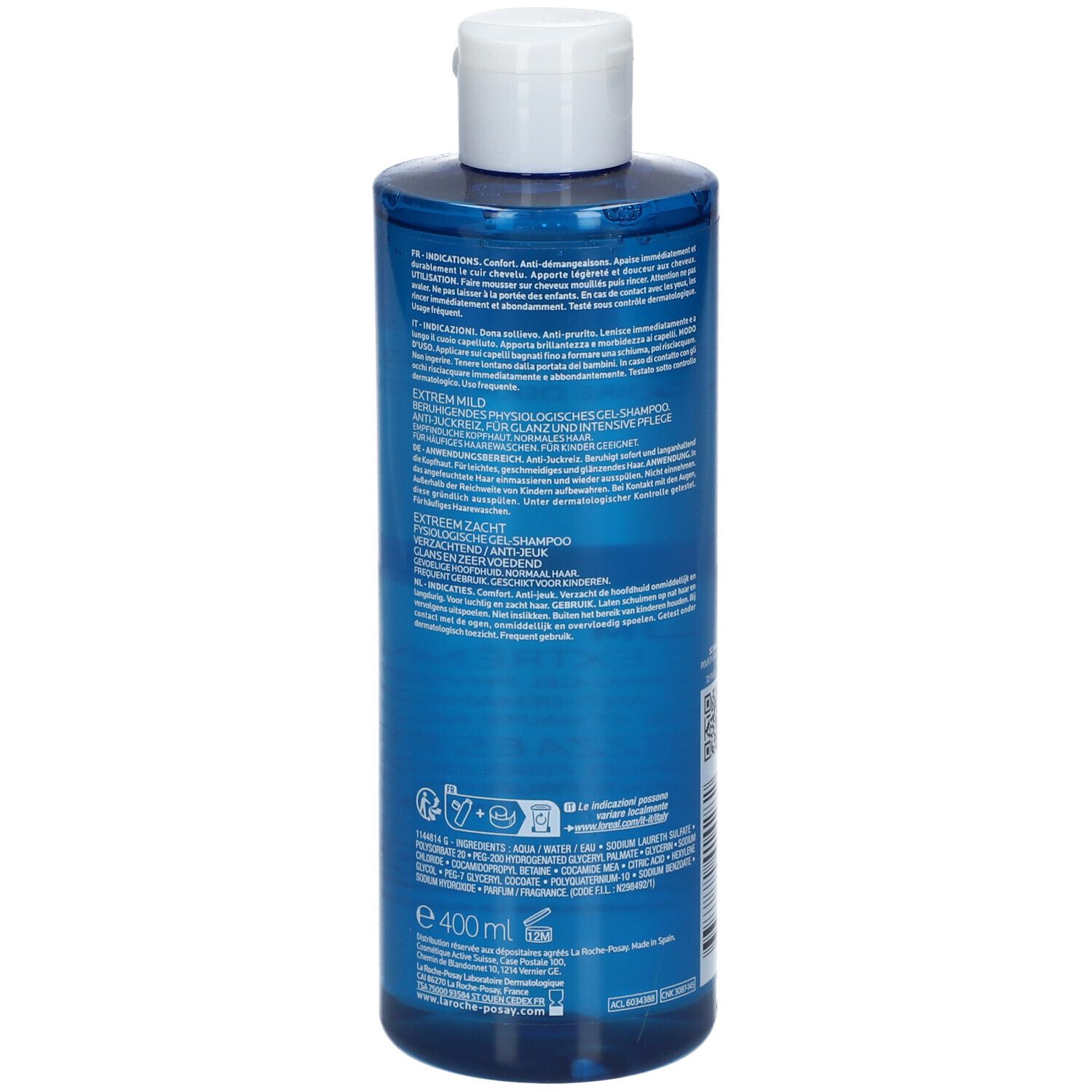 La Roche-Posay Kerium Extrem Mild Gel-Shampoo