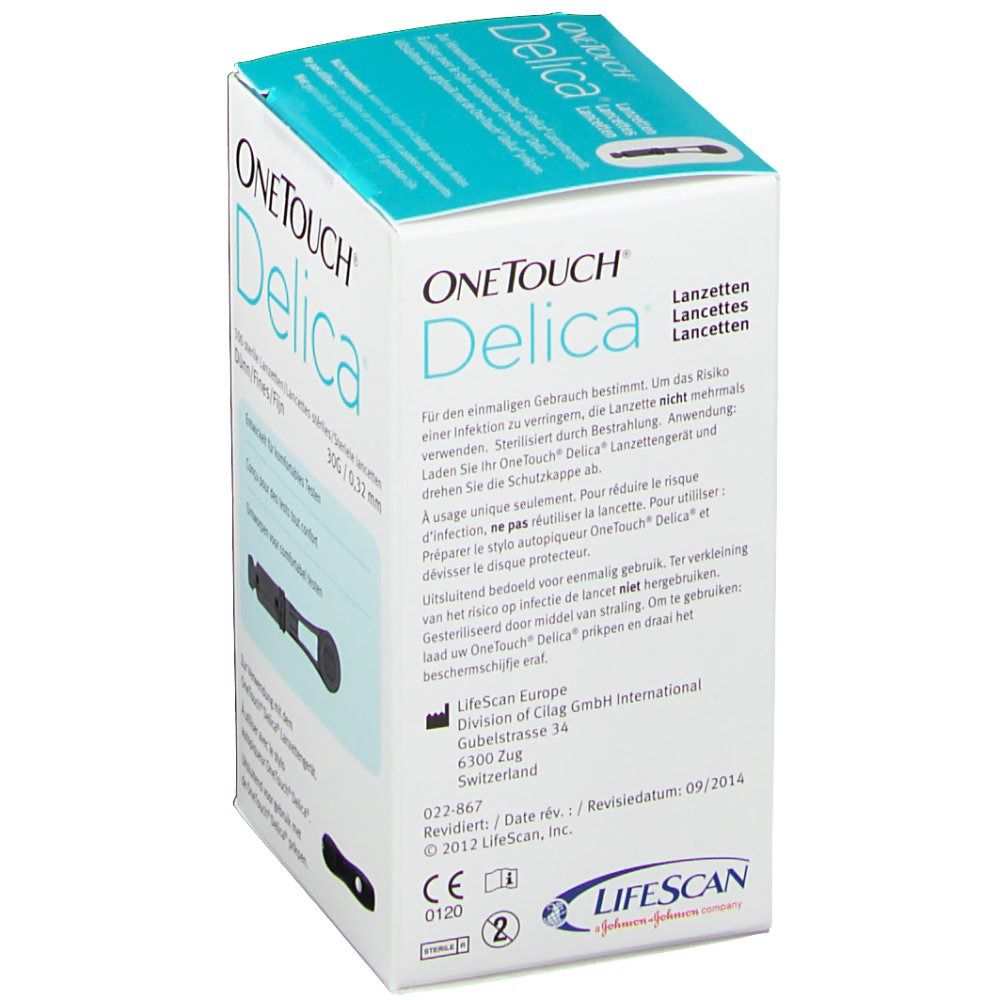 One Touch Delica Lancet Nadeln 022-867-01