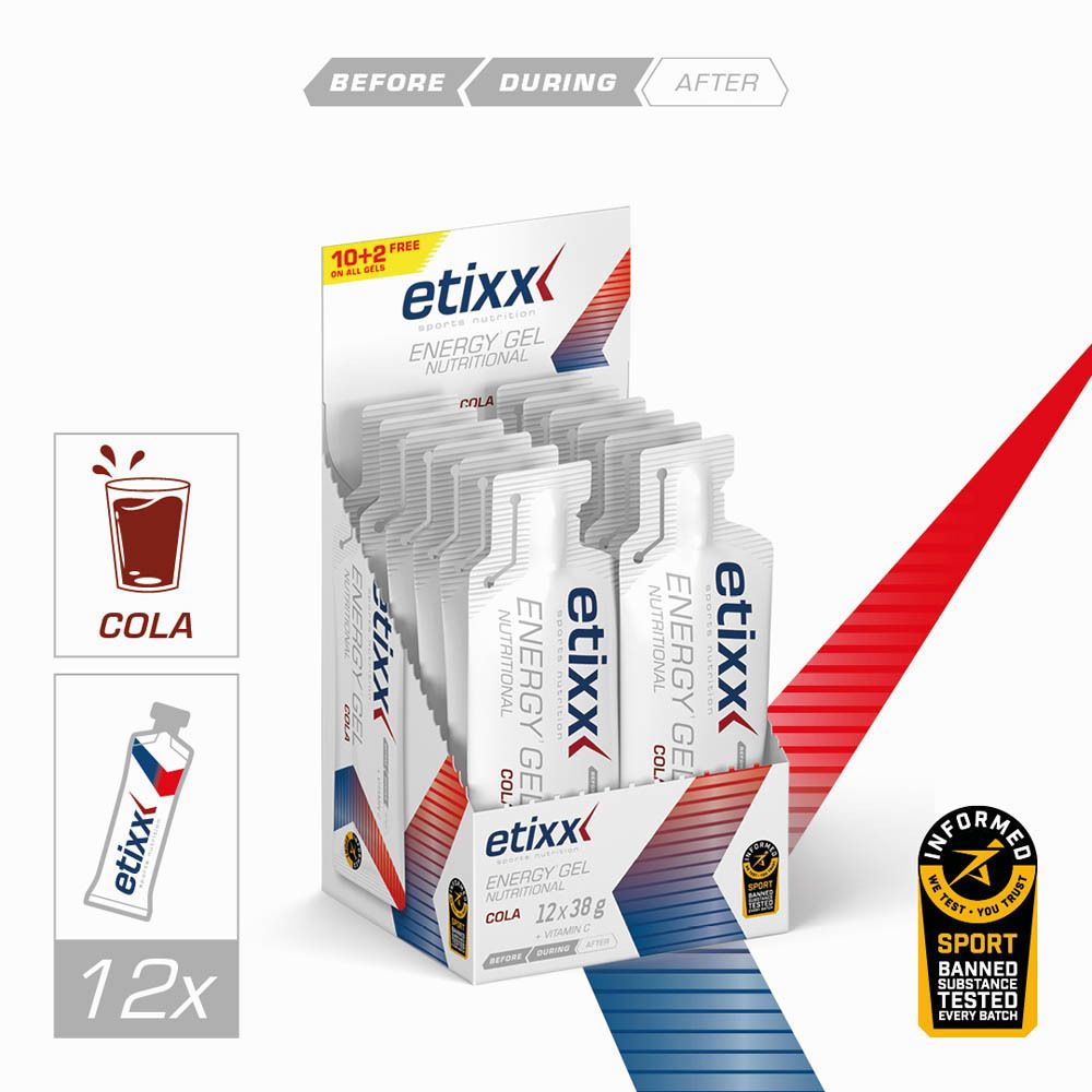 Etixx Nutritional Energy Gel Cola