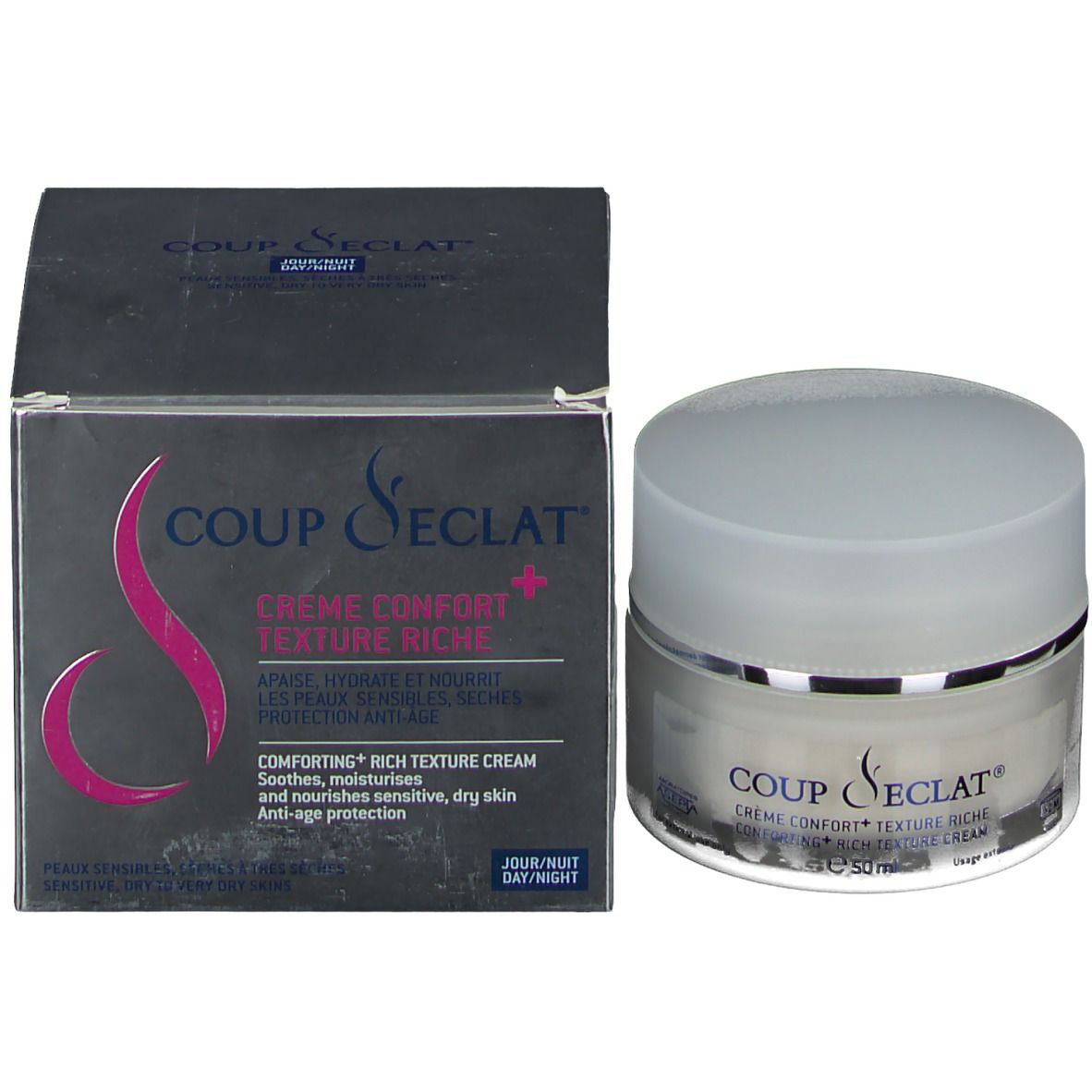 Coup d'éclat® Komfort-Creme + reichhaltige Textur